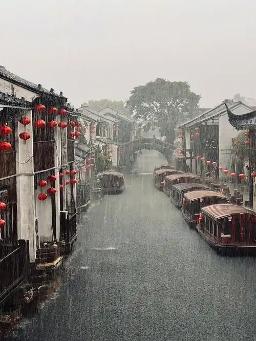 苏州旅行   #山塘街   #江南烟雨   #江南水乡
