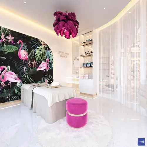 高端美容院效果图表现