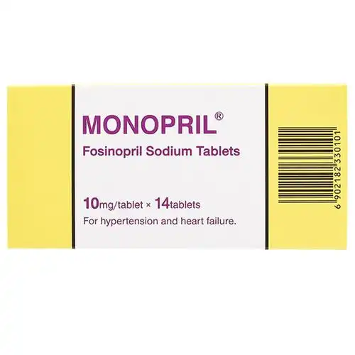 蒙诺福辛普利钠片10mg14片盒