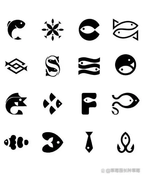 创意鱼元素logo设计|灵感分享97