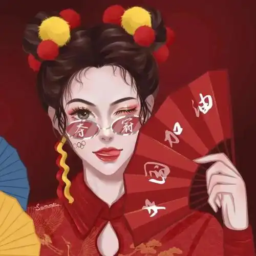 国潮奥运会爱国头像|愿以吾辈之青春,守卫这盛世之中华_腾讯新闻