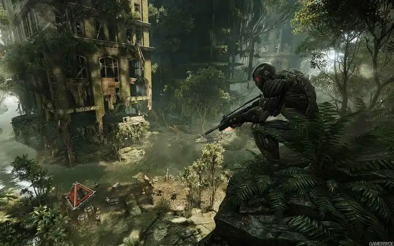 精选《孤岛危机3》游戏人物场景高清桌面壁纸图片