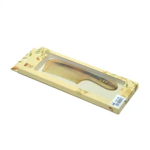 谭木匠天然白角羊角梳