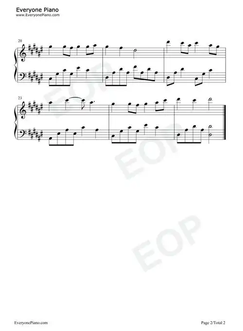 骁-简单版-我走过 玉门关外祁连山上飘的雪-抖音五线谱预览2