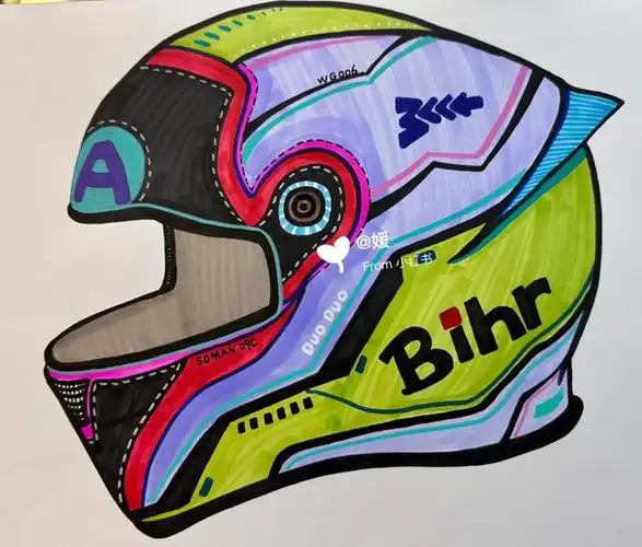 适合一年级以上的头盔绘画主题