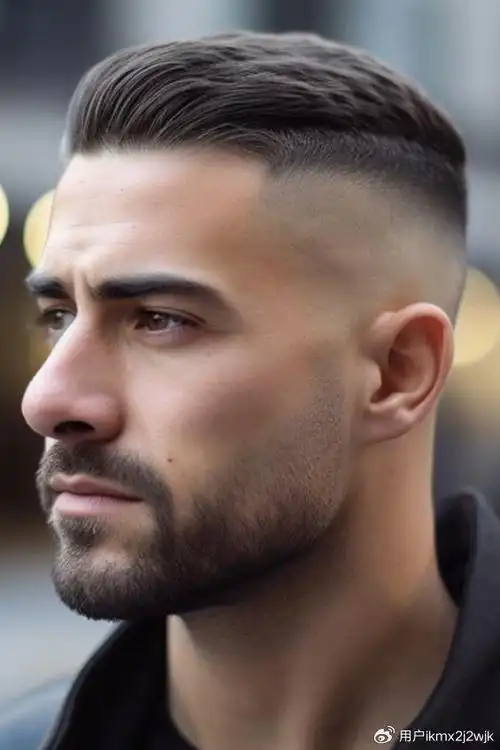 男人过了40岁,两侧铲短发型,焕发时尚新魅力|发型|男士|头发_新浪新闻