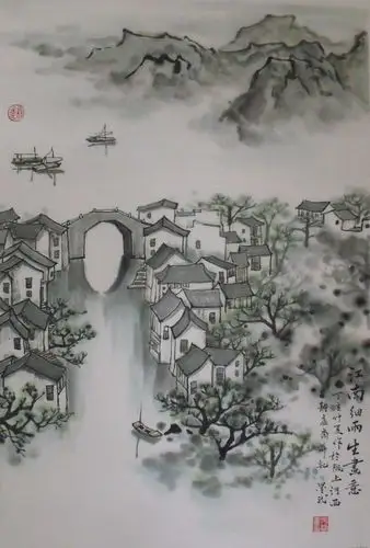 江南细雨生画意