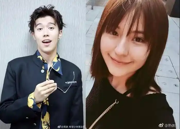 宁贵人热依扎周游公开恋情情侣装超级甜