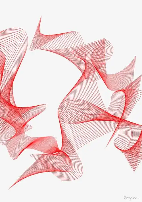 科技线条底纹png素材透明免抠图片-边框纹理