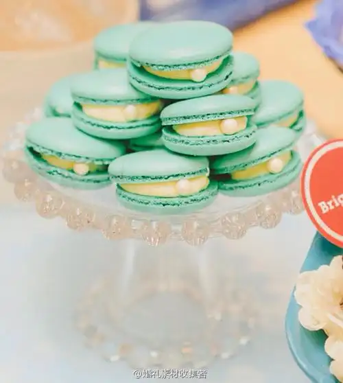 薄荷绿 马卡龙 翻糖 婚礼 鲜花 蛋糕 甜点 - 堆糖,美图壁纸兴趣社区