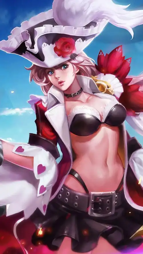 王者荣耀虞姬加勒比小姐