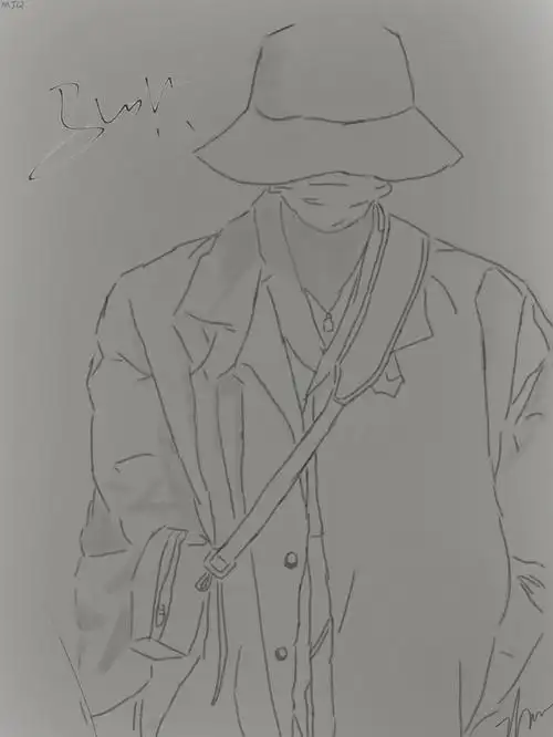 时代少年团全员线稿按番位排的