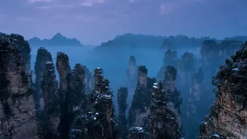 中国武陵源风景名胜区世界最美24小时旅游胜地壁纸