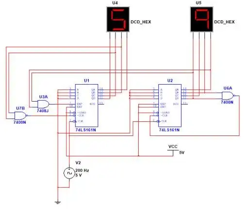 74ls161设计60进制计数器数电课程设计