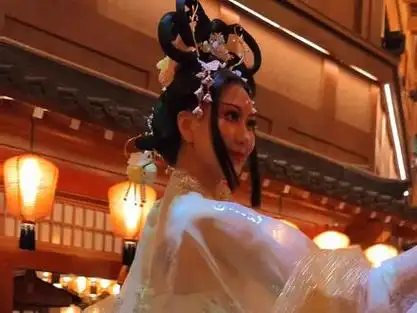 长安十二时辰,漂亮的花魁小姐姐出场就是不一样,太精彩了#梦回大唐