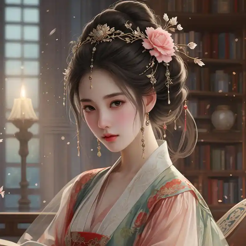 古风头像精选94 沉浸在这古风仙女的世界里,仿佛时光倒流,与千古