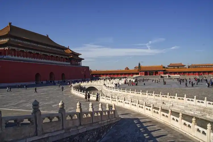 北京过年打卡故宫博物院