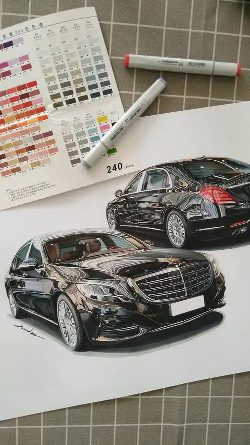 梅赛德斯-迈巴赫s400_xyikai吉-站酷zcool