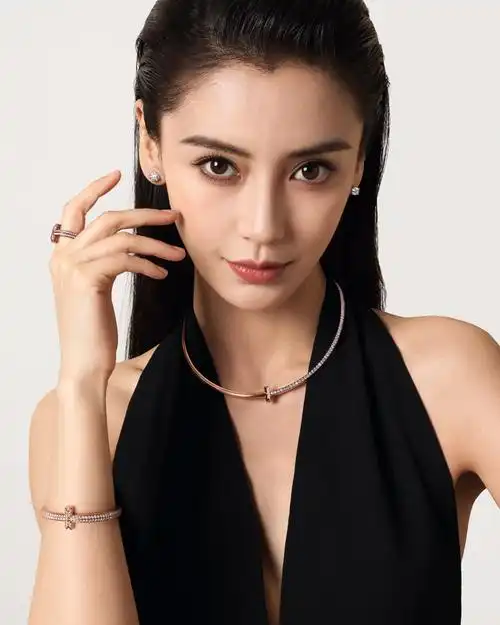 t系列代言人angelababy杨颖 呈献全新tiffany t系列广告大片-腾讯新闻