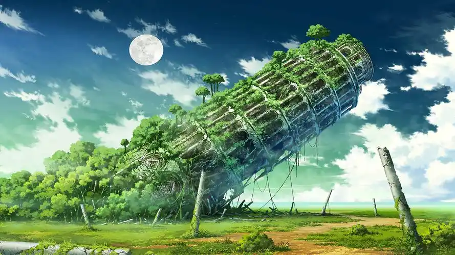 动漫唯美场景图片电脑桌面壁纸