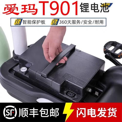 爱玛t901款锂电池48v20ah新日小乐购可拆卸踏板电车小蜜豆锂电池