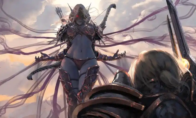 wlop鬼刀最新插画