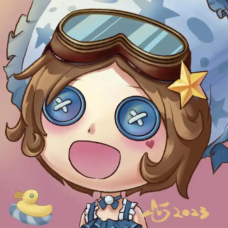 之前画的一个小特头像,嘻嘻嘻～#第五人格 #procreat - 抖音