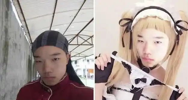 女孩子的头发很多呢,也不知道这个p图大师是不是羡慕人家头发很多了呢