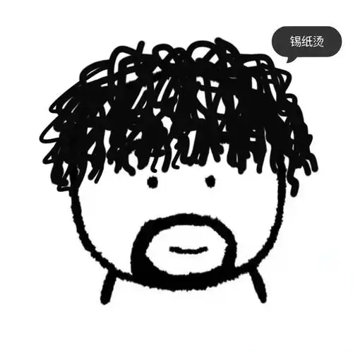 渣男锡纸烫头像#锡纸烫  #搞怪头像