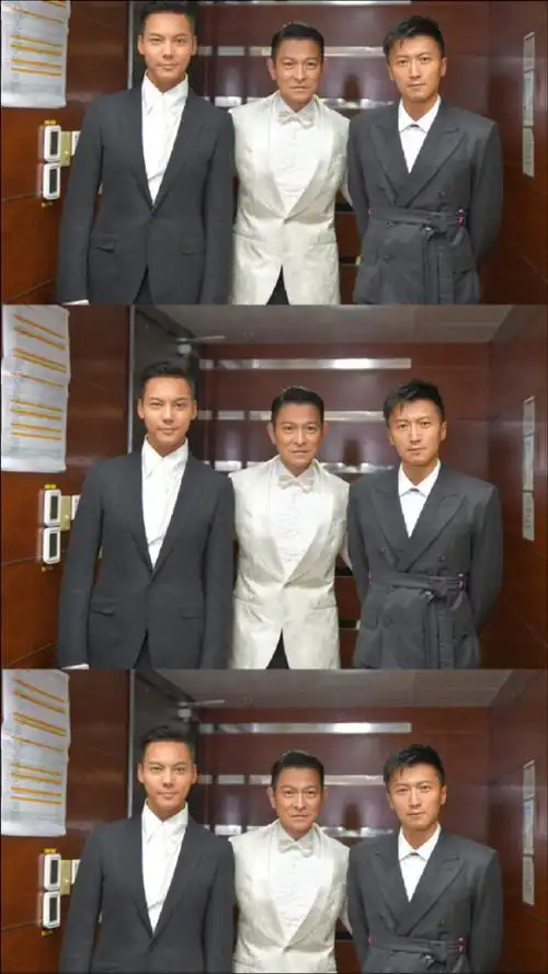 刘德华谢霆锋陈伟霆同框!三大男神养眼,状态太好仿佛吃了防腐剂