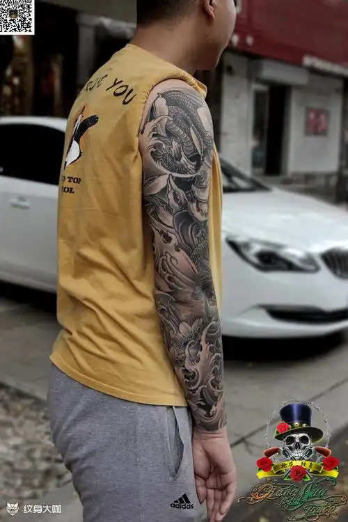 花臂_手臂新传统纹身图案大全 - 纹身大咖
