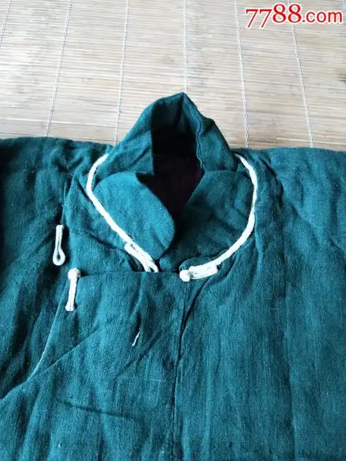 民国粗布大襟袄