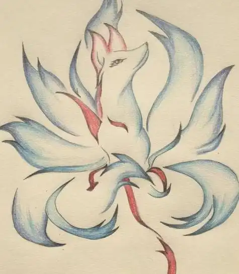 九尾狐怎么画可爱 九尾狐怎么画可爱梦幻