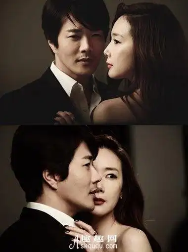 权相佑和崔智友《诱惑》中的造型