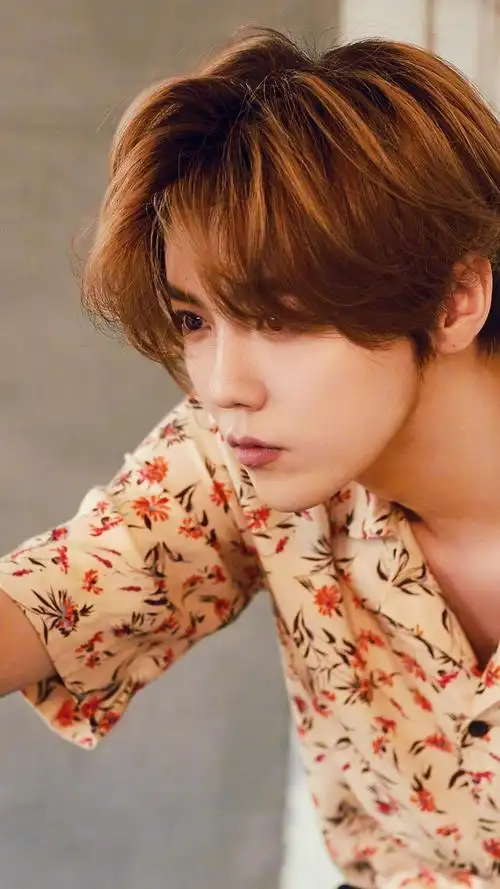 鹿晗ellemen四月刊新照,不错不错