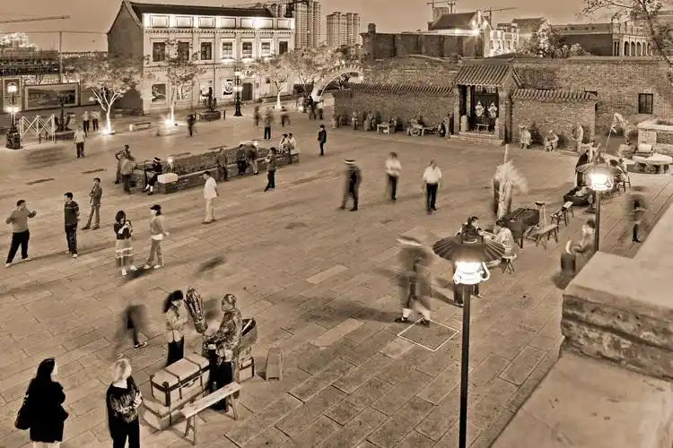 营口辽河老街原景观        宋振友摄