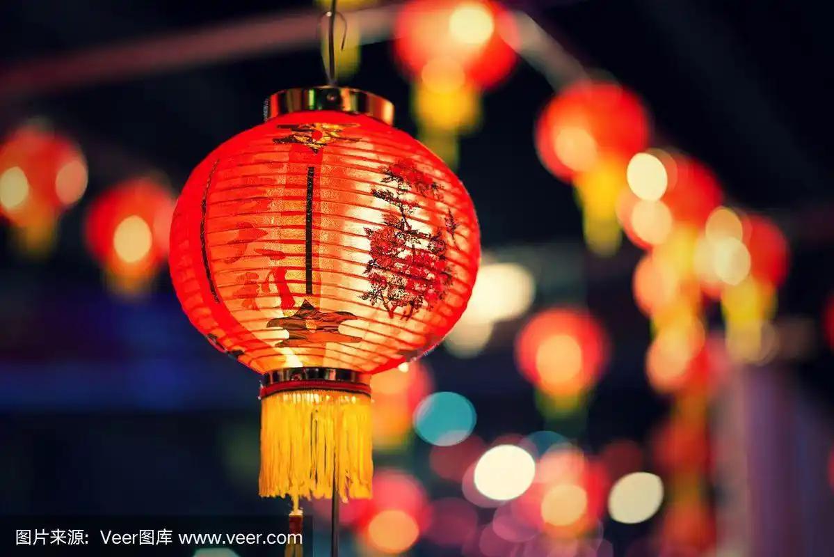 中国新年的灯,中国灯笼