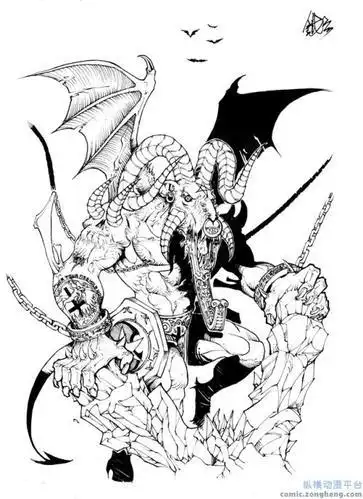 画愤怒的小鸟简笔画图片卡通动漫简笔画作品大全愤怒的小鸟简笔画恶魔