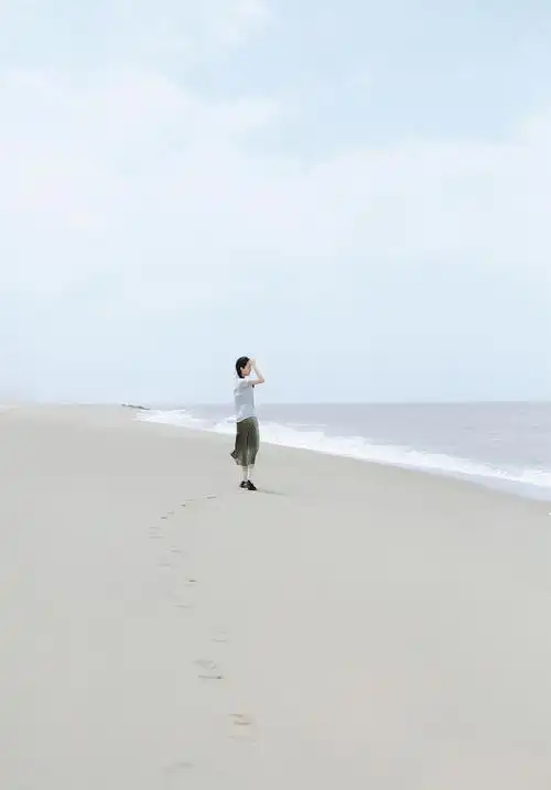 日系海边人像写真 乌龙茶