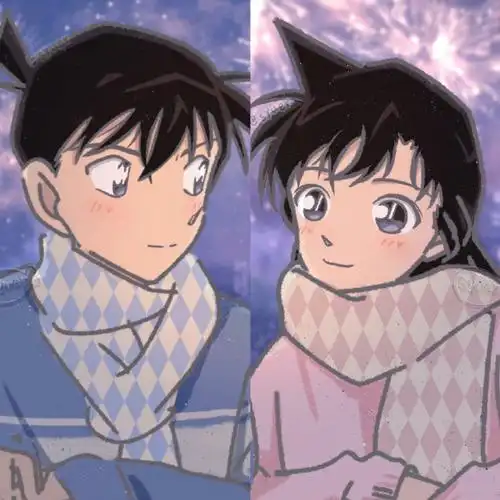 #名侦探柯南##工藤新一##毛利兰##新兰#