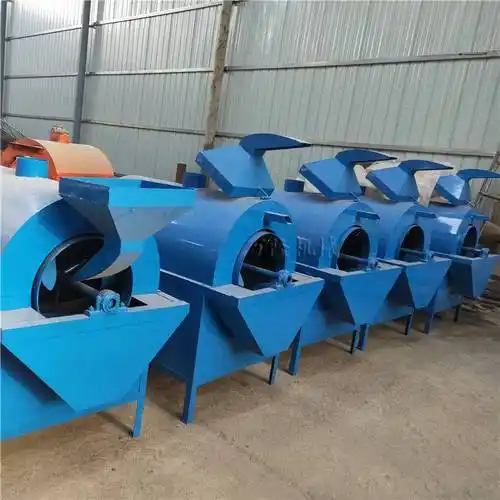 榨油机配套炒锅 100型花生菜籽炒货机 瓜子板栗滚筒烘干机