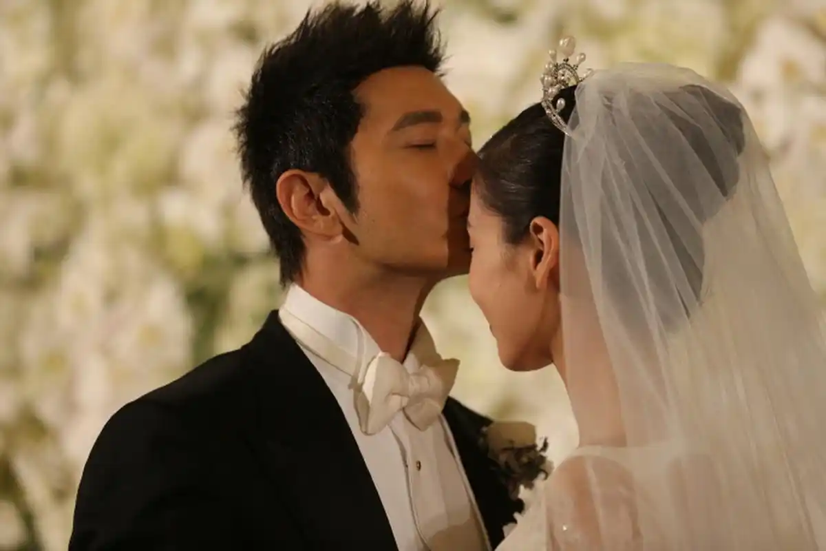 杨颖黄晓明婚礼现场生图#angelababy这是我结婚的地方# #明星沉浮记