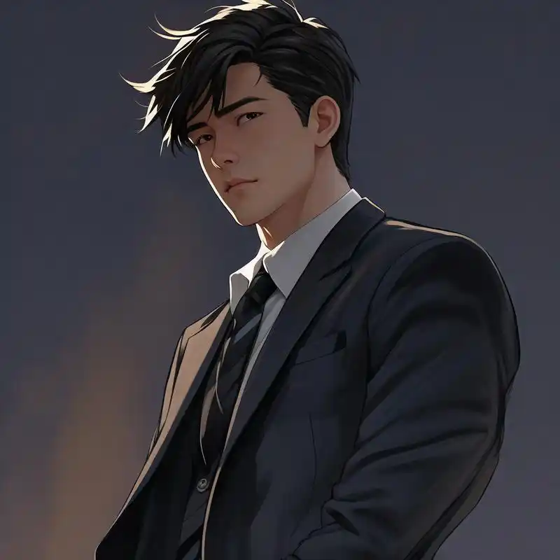 98西装高冷男生头像集92