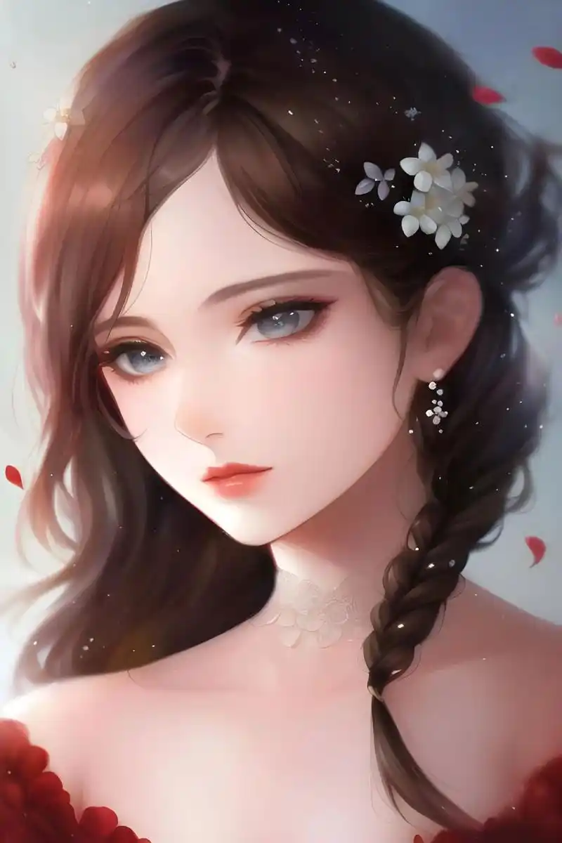 唯美古风女头像.她有一双清澈迷人的大眼睛.#二次元 #可爱到 - 抖音