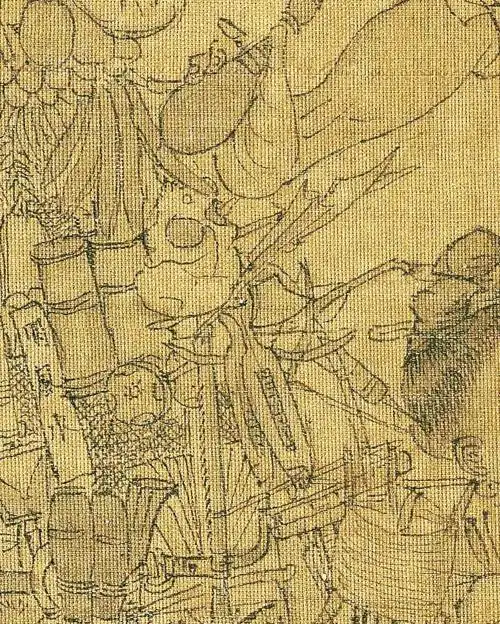 图11 李嵩《货郎图》局部,北京故宫博物院