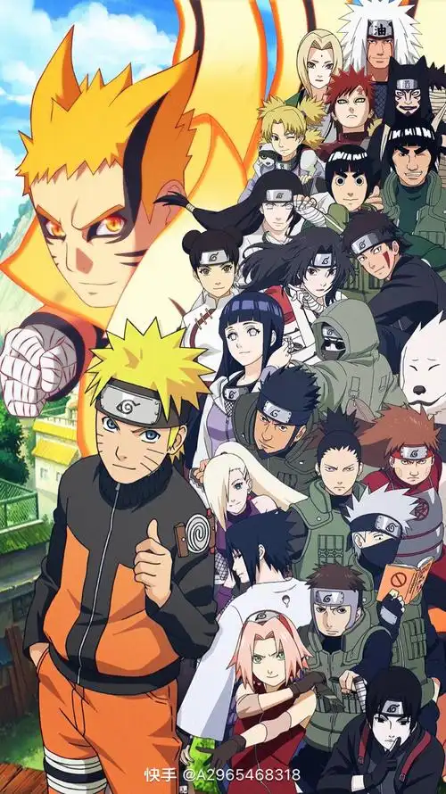 动漫大合照,火影忍者