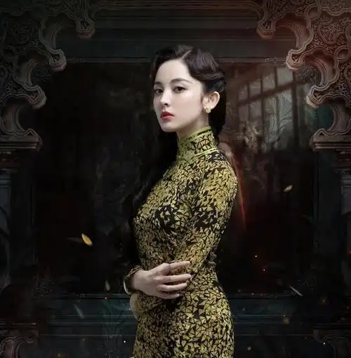 要和司藤打擂台民国旗袍走红娜扎晒旗袍造型秀美艳身材