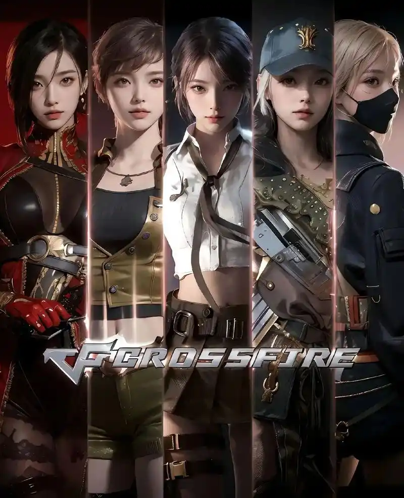 cf女性角色.#穿越火线 #游戏中的美女角色盘点 #cf # - 抖音