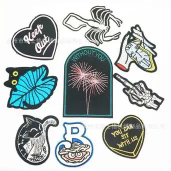 zumakoo速卖通 新品布贴批发刺绣服装辅料补丁贴-阿里巴巴