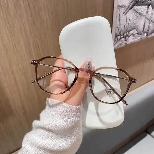 85018近视眼镜女专业配镜框 高颜值素颜神器防蓝光显脸小帅气网红